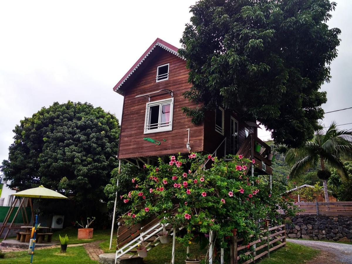 Ti Kaz Perchee Villa Entre-Deux Exterior photo